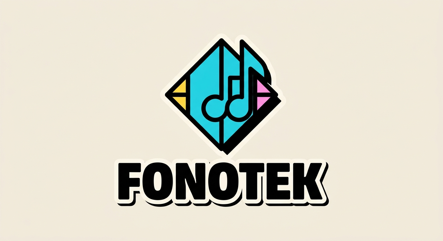 Logo Fonotek avec le nom en lettres épaisses